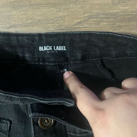 C’est Toi Black Label Women’s Jeans Flared Leg Size 9/28 - Picture 5 of 8